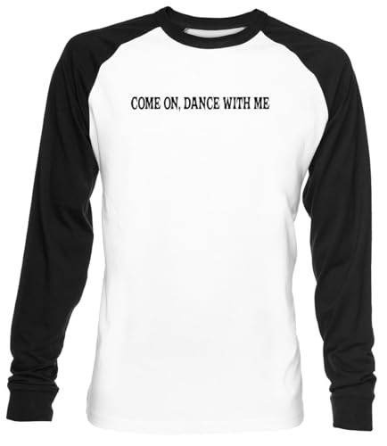 Come On Dance with Me De Witte Tour Concert Unisex Weiß Baseball T-Shirt Herren Damen Baseball T-Shirt von Luxogo