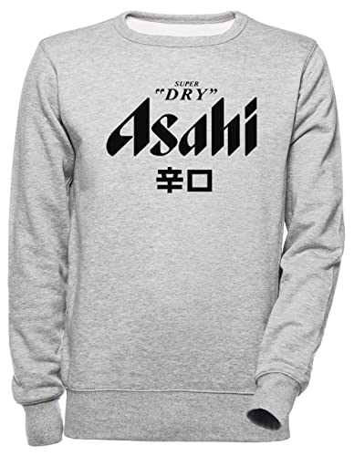 Luxogo Asahi Super Dry Design Unisex Grau Jumper Kapuzenpullover Herren Damen Unisex Grey Jumper Men's Women's von Luxogo