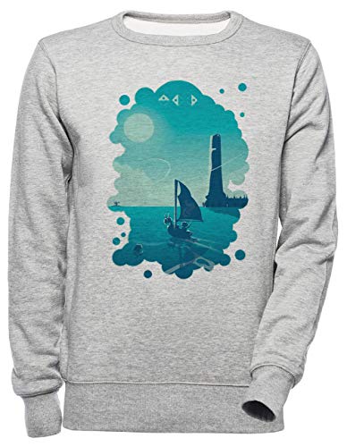 Luxogo Das Waker Unisex Grau Jumper Sweatshirt Herren Damen Unisex Grey Jumper Men's Women's Luxogo Das Waker Unisex Grau Jumper Sweatshirt Herren Damen Unisex Grey Jumper Men's Women's von Luxogo