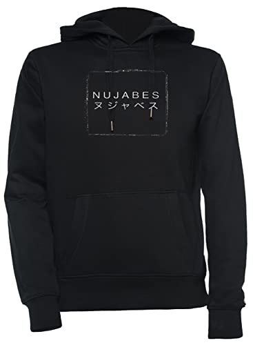 Luxogo Nujabes Unisex Schwarz Kapuzenpullover Herren Damen Unisex Black Hoodie Men's Women's von Luxogo