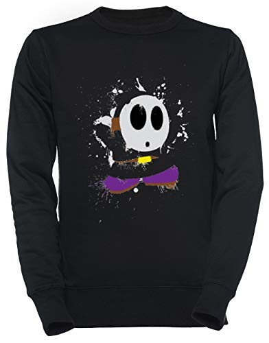 Luxogo Splattery Schüchtern Kerl Stil 1 Unisex Schwarz Jumper Sweatshirt Herren Damen Unisex Black Jumper Men's Women's Luxogo Splattery Schüchtern Kerl Stil 1 Unisex Schwarz Jumper Sweatshirt Herren Damen Unisex Black Jumper Men's Women's von Luxogo