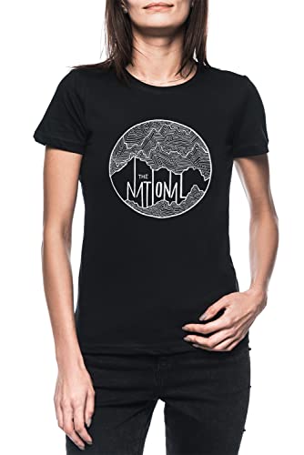 The National Damen Schwarz T-Shirt Kurzarm Women's Black T-Shirt The National Damen Schwarz T-Shirt Kurzarm Women's Black T-Shirt von Luxogo