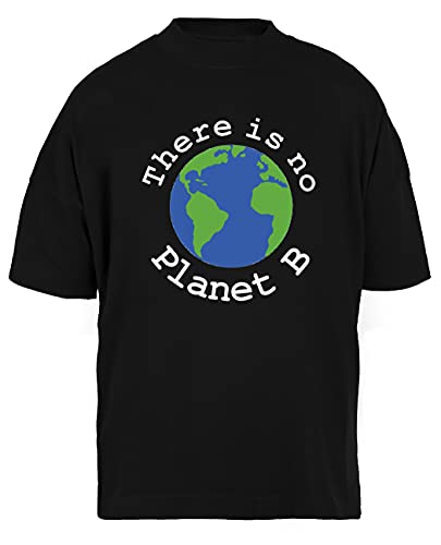 There is No Planet B Unisex Schwarz Baggy T-Shirt Herren Damen Baggy Men's Women's Black T-Shirt S There is No Planet B Unisex Schwarz Baggy T-Shirt Herren Damen Baggy Men's Women's Black T-Shirt S von Luxogo