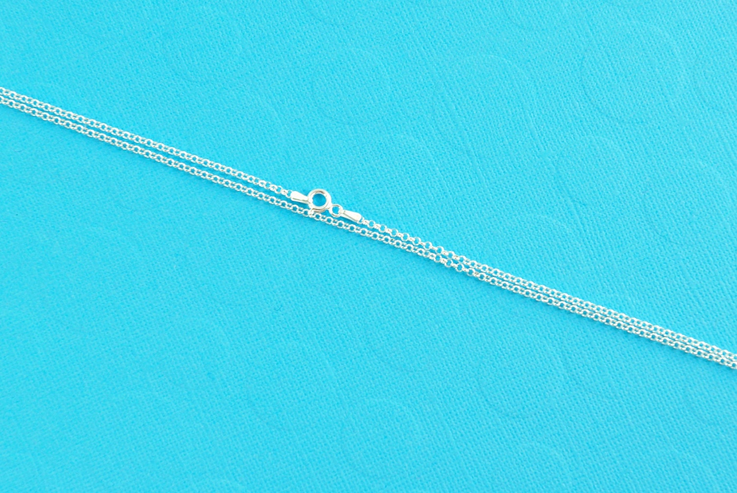 sterling Silber Erbskette, 16 Zoll, 2 Mm Breite, Federringverschluss, Gestempelt 925 sterling Silber Erbskette, 16 Zoll, 2 Mm Breite, Federringverschluss, Gestempelt 925 von LuxorSupplies