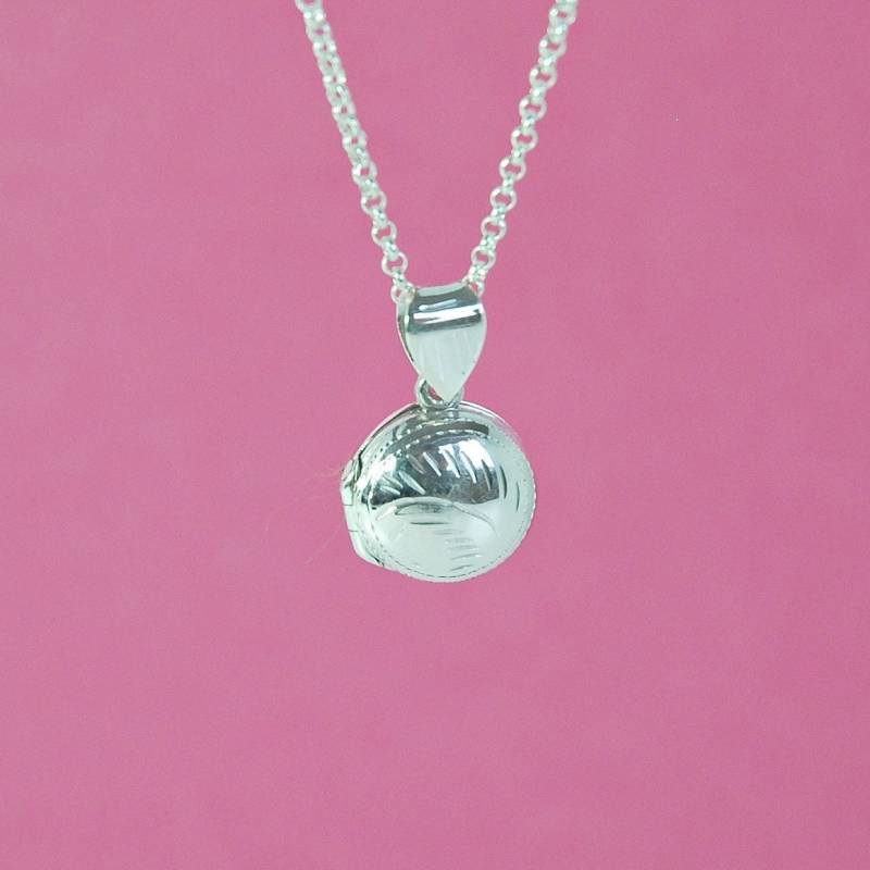 sterling Silber Runde Medaillon Blatt Geschnitzt Andenken Anhänger sterling Silber Runde Medaillon Blatt Geschnitzt Andenken Anhänger von LuxorSupplies