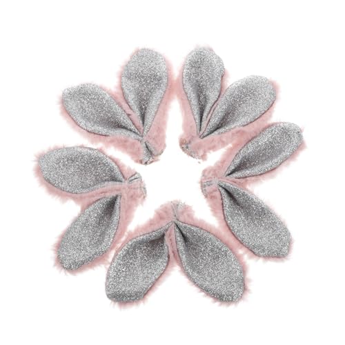 Luxshiny 10stücke Mini Hasenohren Haaraccessoires Für Mädchen Diy Bastel Clips Und Haarbänder Dekoration Für Ostern Und Festliche Anlässe Rosa Kaninchen Ohr Zubehör von Luxshiny
