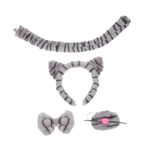 Luxshiny 1satz Katzenohren Haarreif Set Gefleckter Tierkopfband Für Cosplay Zubehör Für Partys Halloween Karneval Weich Und Bequem Vielseitig Einsetzbar Für Kostümaufführungen Und von Luxshiny