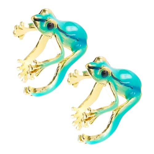 Luxshiny 2 Stück Froschring für Damen Verstellbarer Lustiger Tier Ring für Einzigartige Styles für Partys und Besondere Anlässe aus Hautfreundlicher Gefertigt Luxshiny 2 Stück Froschring für Damen Verstellbarer Lustiger Tier Ring für Einzigartige Styles für Partys und Besondere Anlässe aus Hautfreundlicher Gefertigt von Luxshiny