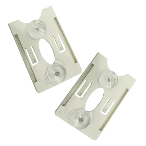 Luxshiny 2 Stück Kartenhalter mit Saugnapf Stabiler Organizer Ausweishalter Inhaber Einer Parkerlaubniskarte Parkkartenhülle Fahrzeugdokumentenverwaltung Fahrzeugkartenhalter Plastik Beige Luxshiny 2 Stück Kartenhalter mit Saugnapf Stabiler Organizer Ausweishalter Inhaber Einer Parkerlaubniskarte Parkkartenhülle Fahrzeugdokumentenverwaltung Fahrzeugkartenhalter Plastik Beige von Luxshiny