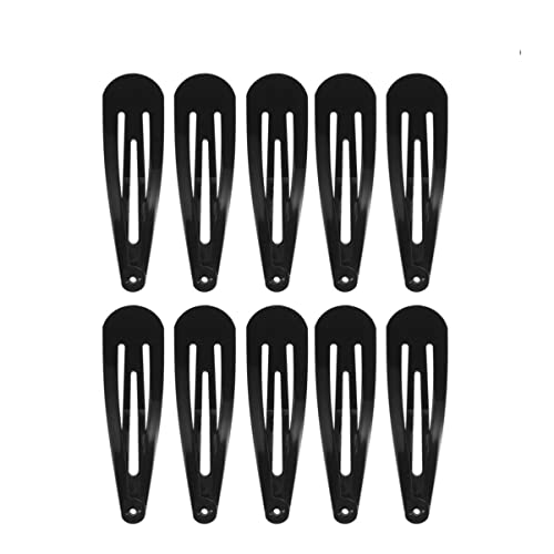 Luxshiny 50stücke Haarklammern Aus Metall Bunte Haarspangen Für Junge Mädchen Und Mädchen Rutschfeste Haarnadeln Zum Frisieren Praktisches Haarzubehör Schwarz von Luxshiny