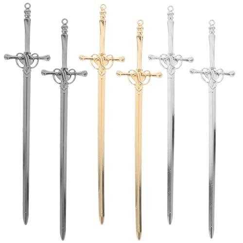 Luxshiny 6 StüCk Chinesische HaarstäBchen, Diy Vintage Haarnadeln FüR Frauen Und MäDchen, Retro Haaraccessoires FüR Hochzeiten, Partys von Luxshiny