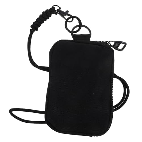 Luxshiny Kleines Tragbares Münzgeldfach für Outdoor Lanyard Organizer Strapazierfähigem Material Multifunktionale Tasche für Schlüssel Kreditkarten und Schmuck für Reisen und Sport von Luxshiny