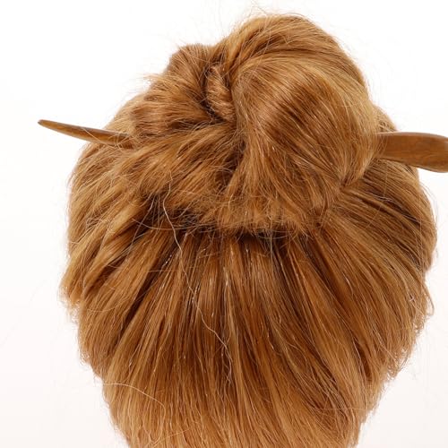 Luxshiny 2stücke Vintage Haarnadel Holz Teiliges Haarschmuck Frauen Und Mädchen Dekorative Haarklammern Für Besondere Anlässe Einzigartiges Design Für Jeden Anlass Muster von Luxshiny