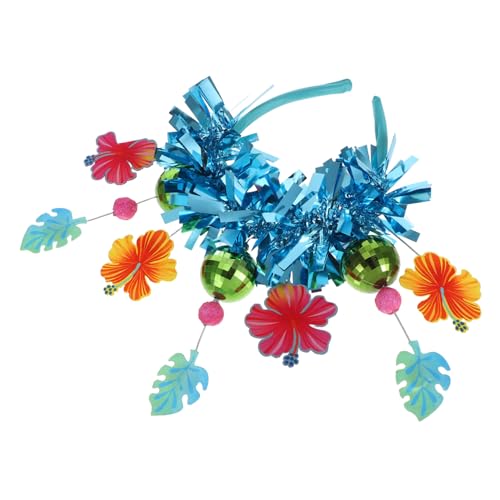 Luxshiny Hawaiianisches Haarband Für Frauen Und Mädchen Headband Für Strandtanz Sommerpartys Und Hawaiianische Themen-events Bequemes Und Stilvolles Accessoire Mit Elegantem Blumendesign von Luxshiny