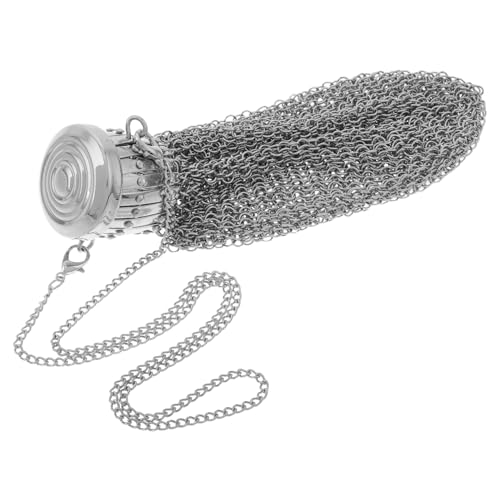 Luxshiny Antike Münzbox Stilvolle Retro-geldbörse Mit Doppeltem Netzdesign Und Drehverschluss Für Sammler Mini-münzbehälter Für Unterwegs von Luxshiny