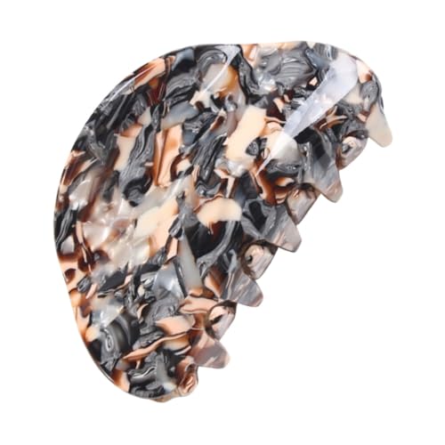 Luxshiny Schildpatt-Haarnadel dicke Haarspange kleiner Krallenclip Haar Klammern Haarklammer haarschmuck weißes Stirnband Klauenklammern Haarspangen für Damen Jahrgang Haarkralle Südkorea von Luxshiny