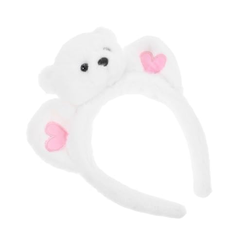 Luxshiny 1stück Tierisches Kopfband Mit Süßem Bären-design Weicher Plüschiger Haarreifen Für Mädchen Und Erwachsene Für Kostüme Partys Und Fotoshootings Multifunktionales von Luxshiny