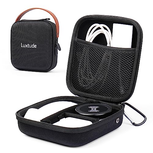 Luxtude Kabel Organizer Tasche, Hartschale Kabeltasche Klein, Kabel Organizer Reise, Hardcase Elektronik Klein for Ladekabel/Ladegerät/Powerbank/Festplattentasche von Luxtude