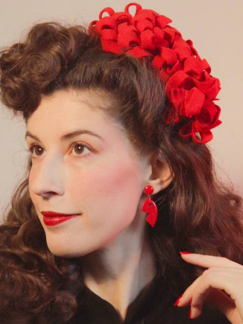 Doppelter Ärger Luxulite X Karolina Zebrowska Neuheit Valentinstag Gebrochenes Herz Ohrringe. Vintage Bakelit Inspiriert Doppelter Ärger Luxulite X Karolina Zebrowska Neuheit Valentinstag Gebrochenes Herz Ohrringe. Vintage Bakelit Inspiriert von Luxulite