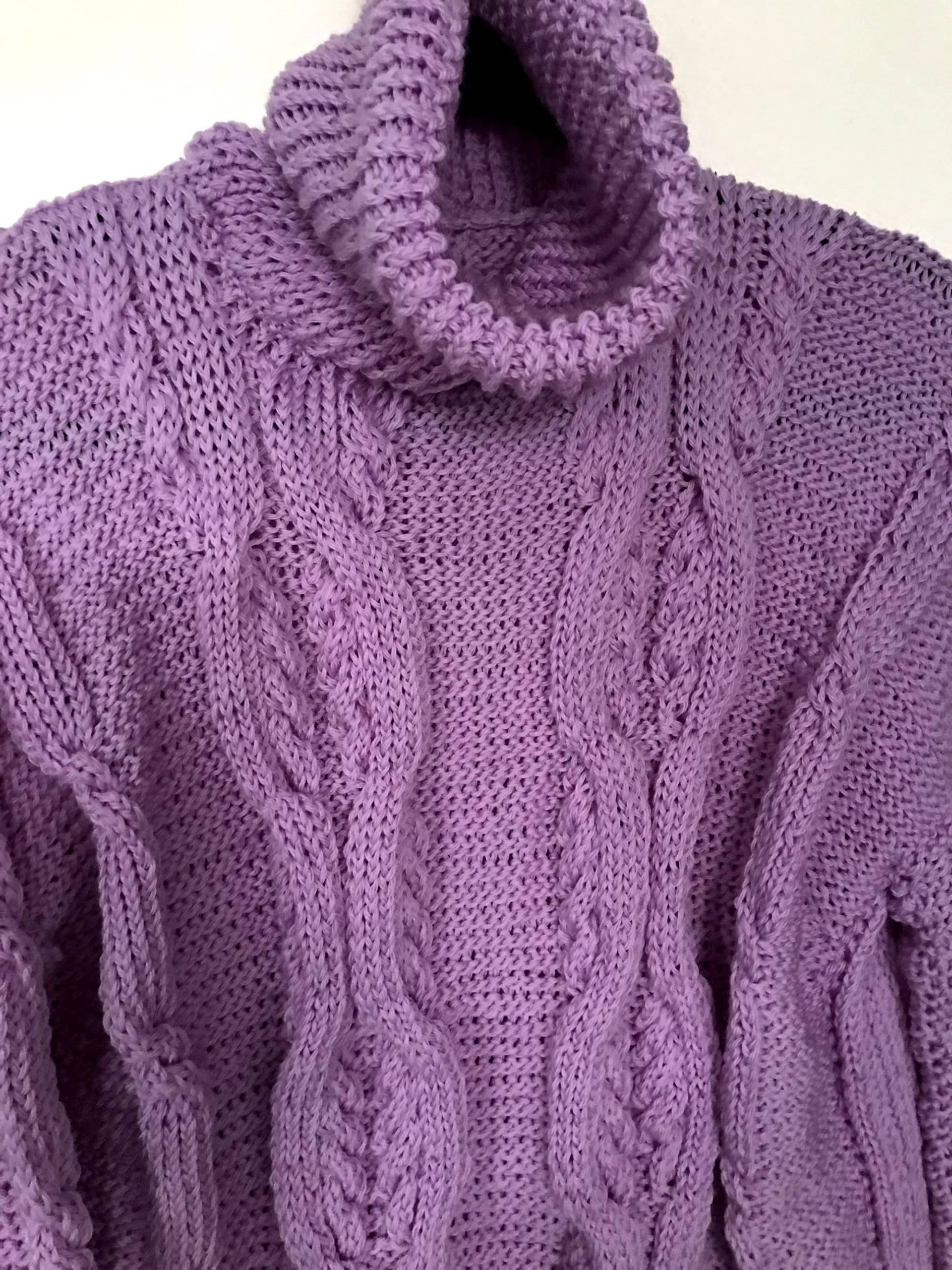 Zopfmuster Pullover Handgestrickt von LuxuryKnitFashion