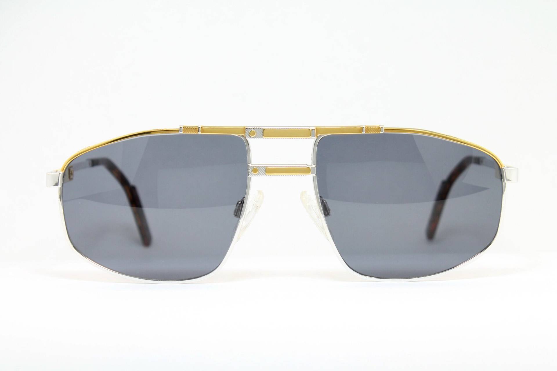 Bicolor Vergoldet Chai S103 F3 1397 Unikat Seltene True Vintage Sonnenbrille Lunettes Occhiali Bril Solglasögon Gafas Lse11 von LuxurySunEyes