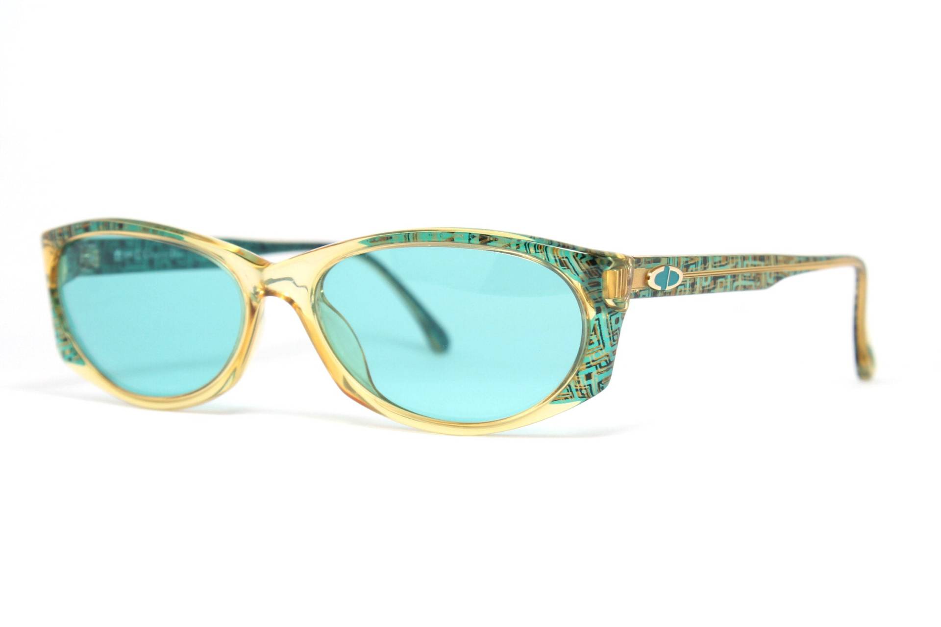 Christian Dior 2703 50 Türkis Optyl Seltenes Unikat True Vintage Sonnenbrille Lunettes Occhiali Bril Gafas Solglasögon Sole #lse03 von LuxurySunEyes