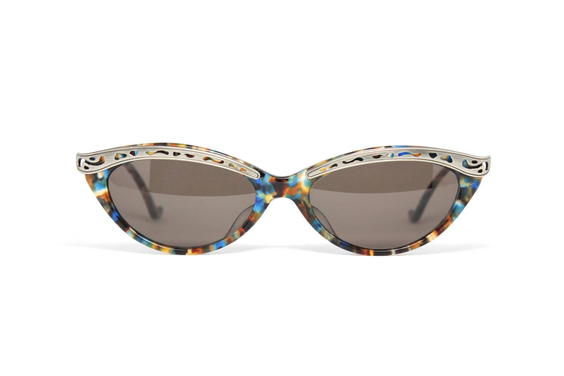 Kleines Katzenauge Martine Sitbon 6543 Bz Trendy Cool Rare Unique True Vintage Sonnenbrille Lunettes Occhiali Bril Solglasögon Gafas Lse09 von LuxurySunEyes