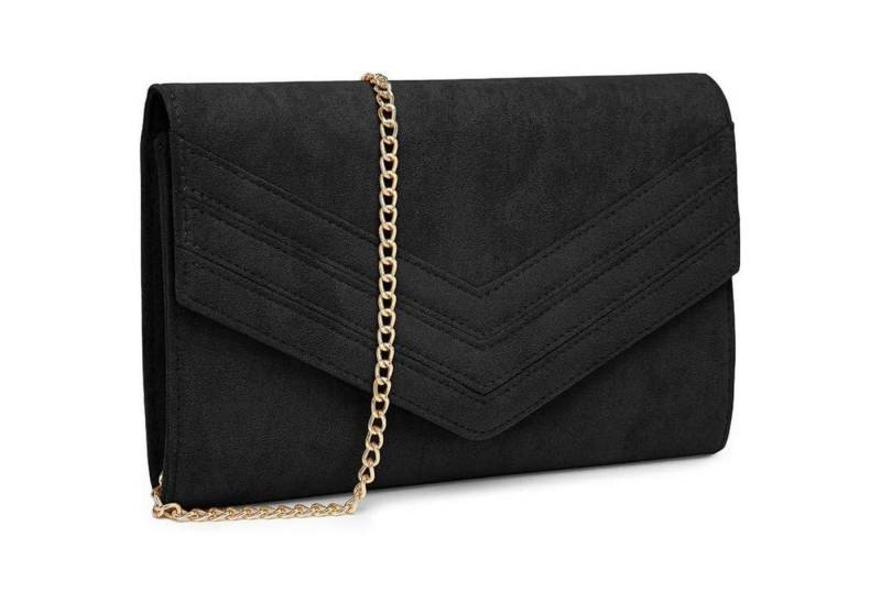 LuxusKollektion Abendtasche Damen Clutch Elegant Umschlagtasche Abendtasche mit Kette von LuxusKollektion