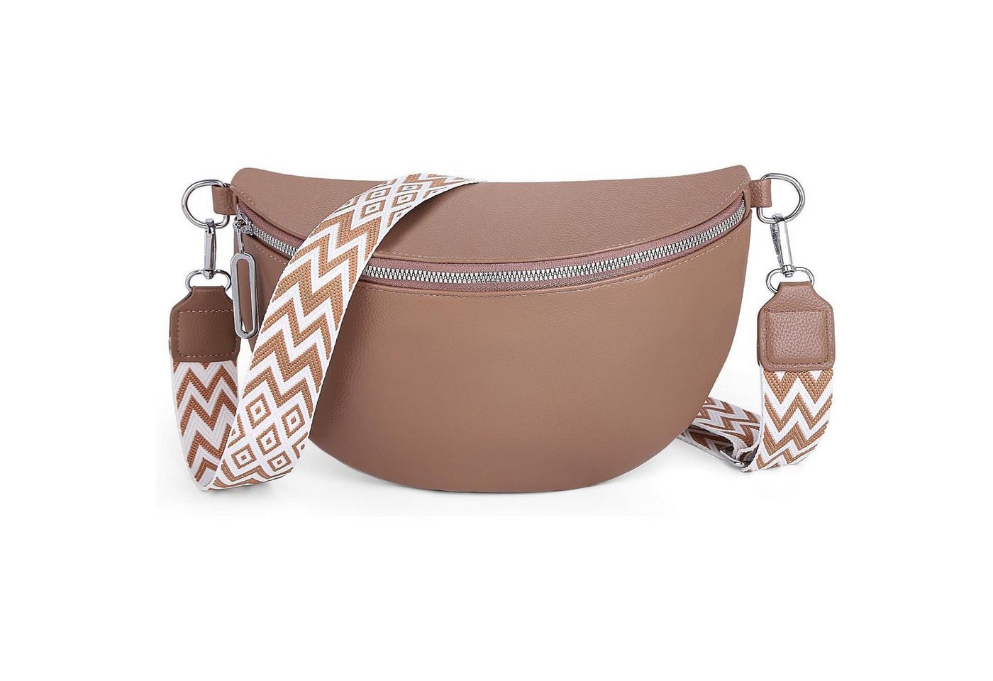 LuxusKollektion Bauchtasche Bauchtasche Damen Gürteltasche Umhängetasche Gurt Reisen B 04-khaki von LuxusKollektion