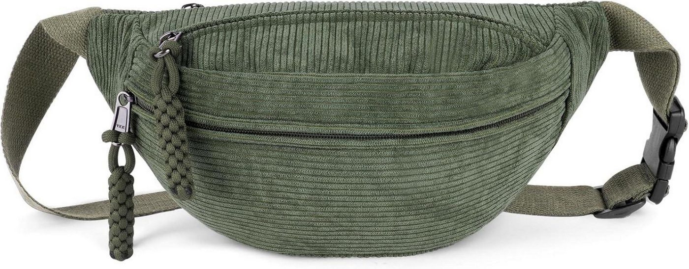 LuxusKollektion Bauchtasche Umhängetasche Damen Cord Gürteltasche Crossbody Bag Bauchtasche LuxusKollektion Bauchtasche Umhängetasche Damen Cord Gürteltasche Crossbody Bag Bauchtasche von LuxusKollektion