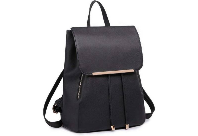 LuxusKollektion Cityrucksack Damen Rucksack Klein PU Leder Wasserdicht Cityrucksack Reisen Arbeit von LuxusKollektion