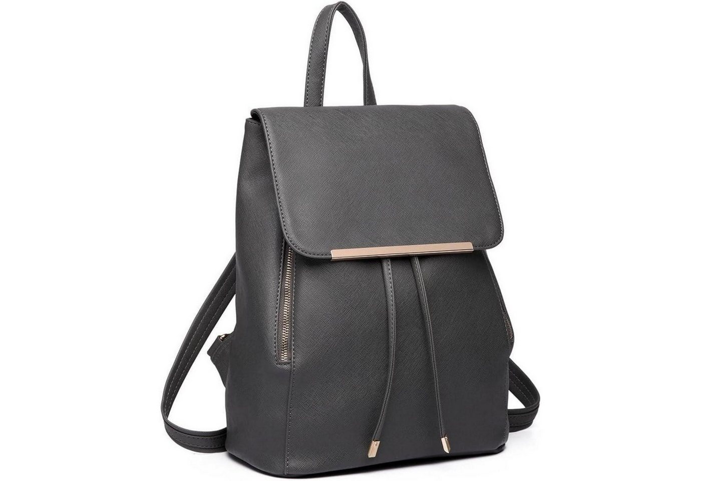 LuxusKollektion Cityrucksack Damen Rucksack Klein Wasserdicht Cityrucksack PU Leder Backpack Modern von LuxusKollektion