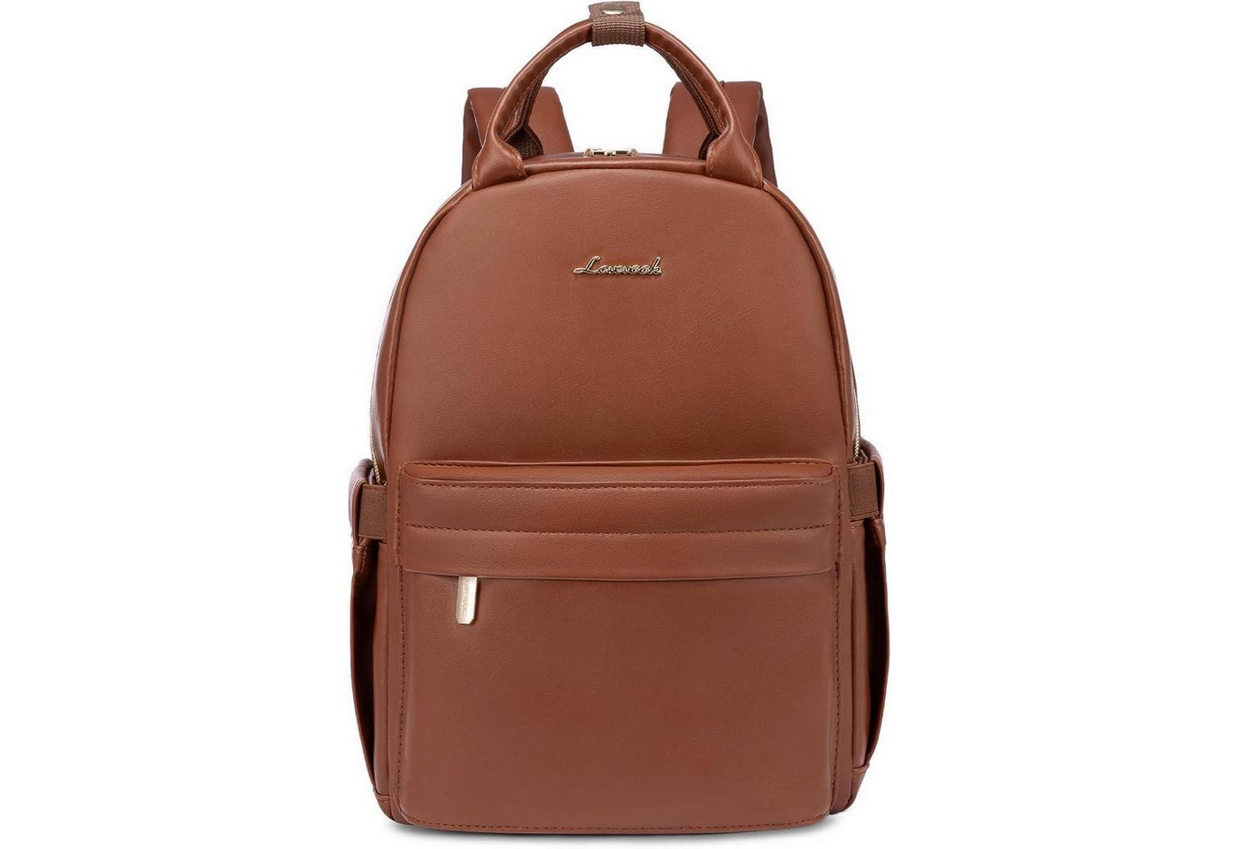 LuxusKollektion Cityrucksack Kleiner Leder Damen Rucksack Wasserdicht Mini Cityrucksack 2in1 von LuxusKollektion