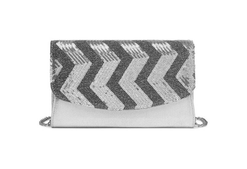 LuxusKollektion Clutch Damen Clutch Kettentasche Pailletten Umhängetasche Schwarz Gold Silber LuxusKollektion Clutch Damen Clutch Kettentasche Pailletten Umhängetasche Schwarz Gold Silber von LuxusKollektion