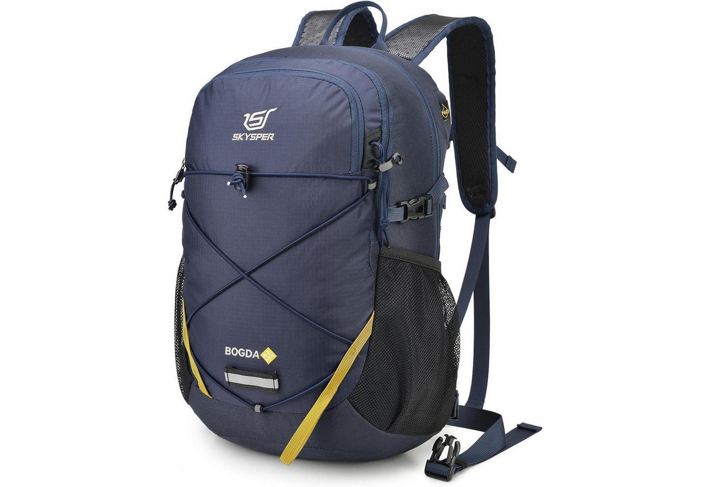 LuxusKollektion Daypack Wanderrucksack 20L Trekkingrucksack leicht Daypack Marineblau 01 von LuxusKollektion
