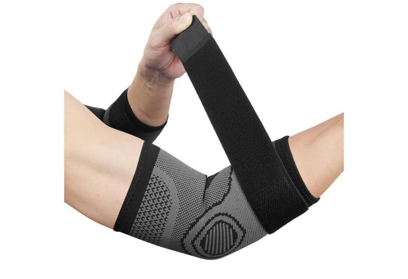 LuxusKollektion Ellenbogenbandage 2er Pack ACWOO Ellenbogen Bandage Schwarz Größe L Orthese Stützhülse von LuxusKollektion
