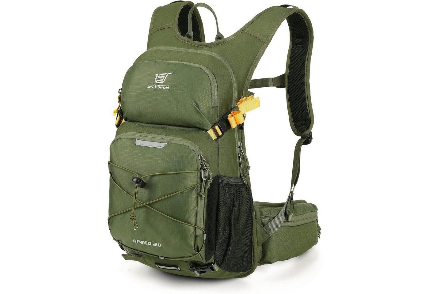LuxusKollektion Fahrradrucksack Wanderrucksack 20L Fahrradrucksack Ispeed20-militärgrün LuxusKollektion Fahrradrucksack Wanderrucksack 20L Fahrradrucksack Ispeed20-militärgrün von LuxusKollektion