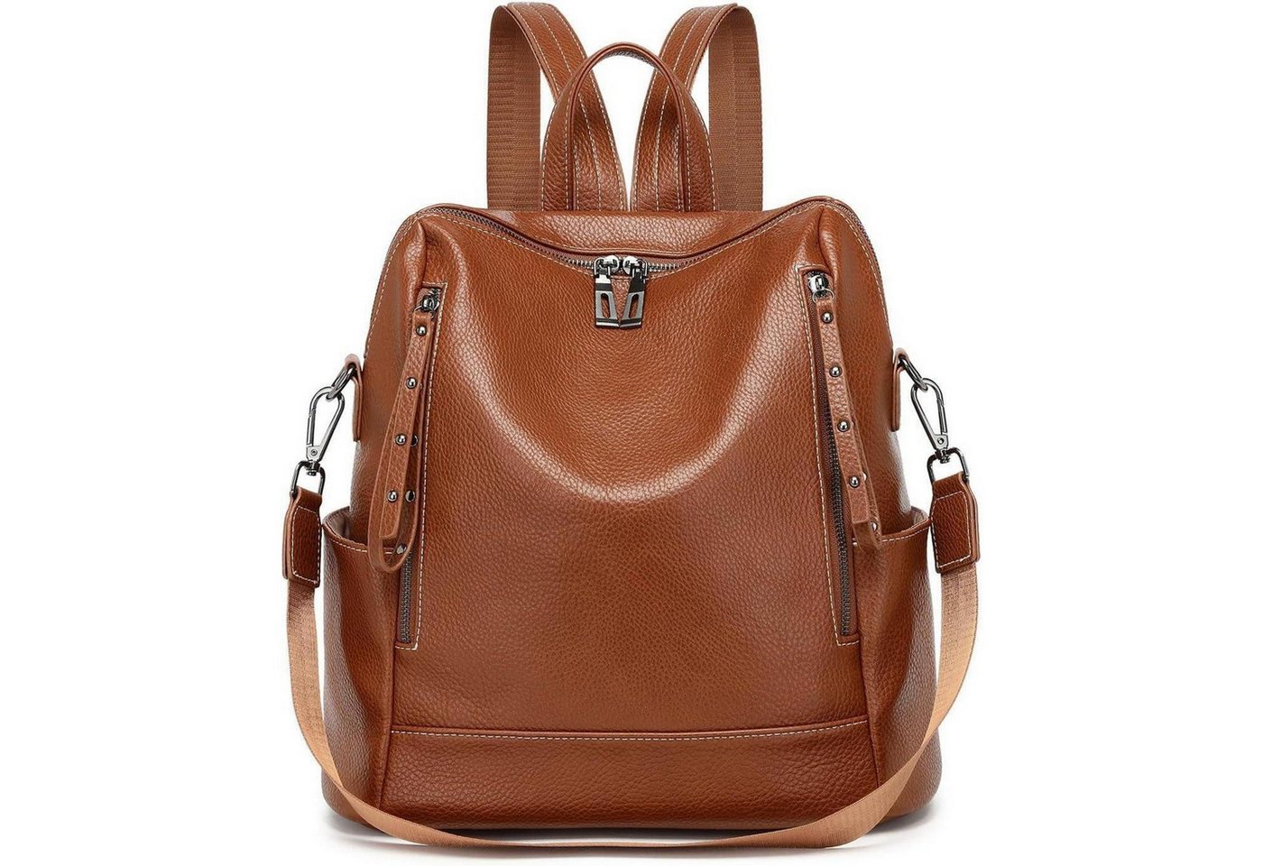 LuxusKollektion Freizeitrucksack Damen Rucksack Klein Anti diebstahl Schulrucksack 2 in 1 Daypack von LuxusKollektion