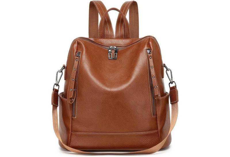 LuxusKollektion Freizeitrucksack Damen Rucksack Klein Anti diebstahl Schulrucksack 2 in 1 Daypack von LuxusKollektion