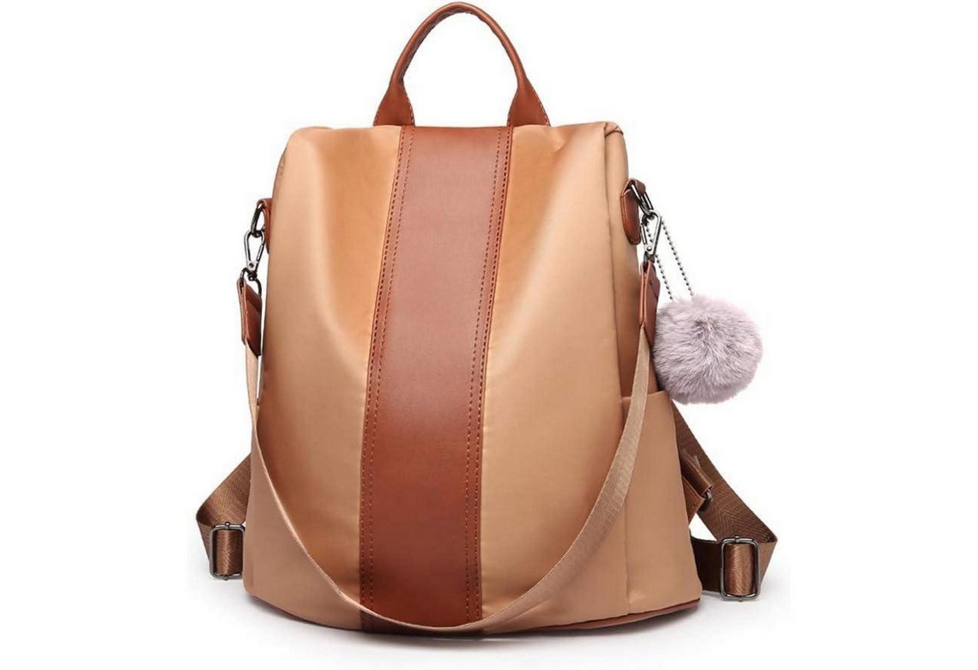 LuxusKollektion Freizeitrucksack Damen Rucksack Klein Anti diebstahl Schultertasche 2 in 1 Daypack von LuxusKollektion