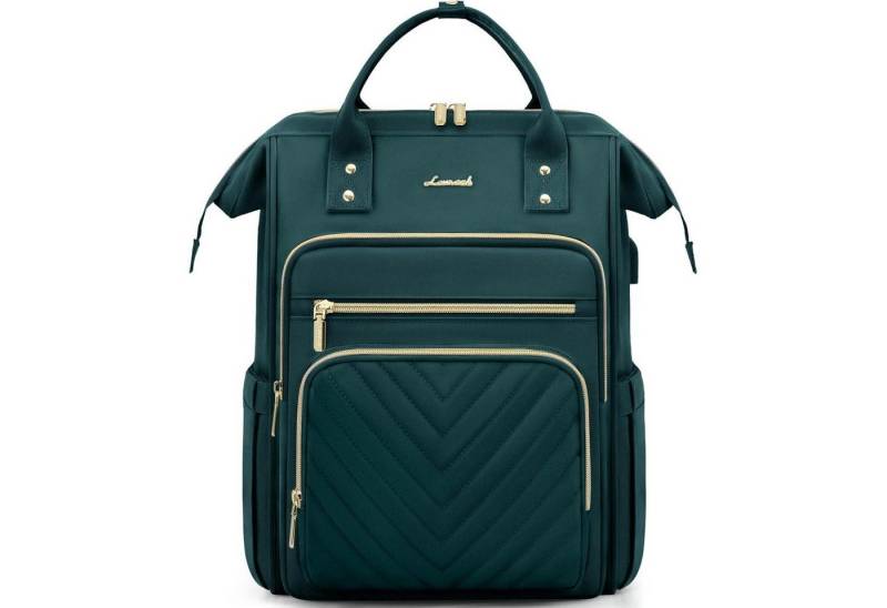 LuxusKollektion Freizeitrucksack Rucksack Damen 15,6 Zoll Laptop Mädchen Wasserdicht elegant von LuxusKollektion