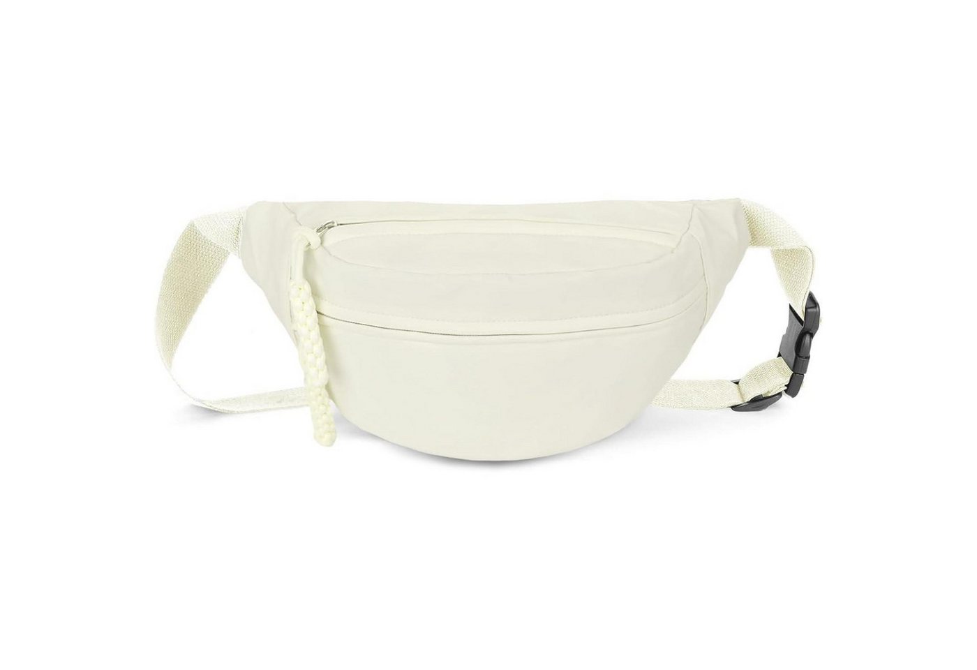 LuxusKollektion Gürteltasche Bauchtasche Umhängetasche Damen Nylon Gürteltasche Sport #7 Weiß-b von LuxusKollektion