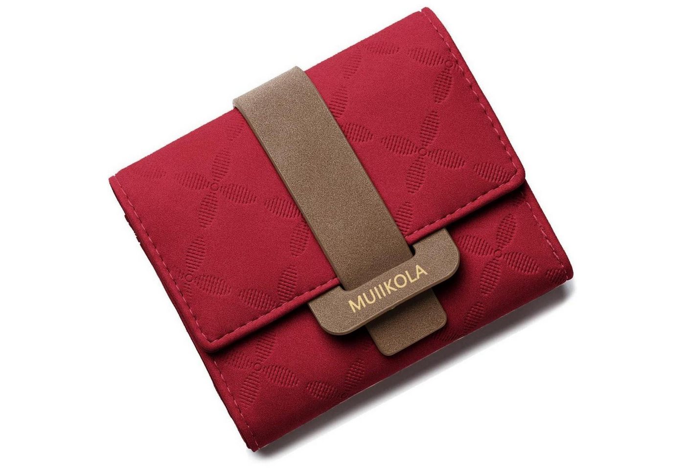 LuxusKollektion Gürteltasche Damen Geldbörse RFID Blocking Veganes Leder 5 Kartenfächer 1 ID von LuxusKollektion