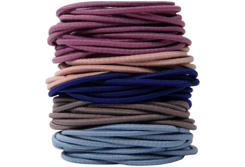 LuxusKollektion Haargummi 100 Stück Haargummis Damen 4,5 cm Männer Zopfgummis Mädchen Set 5 von LuxusKollektion