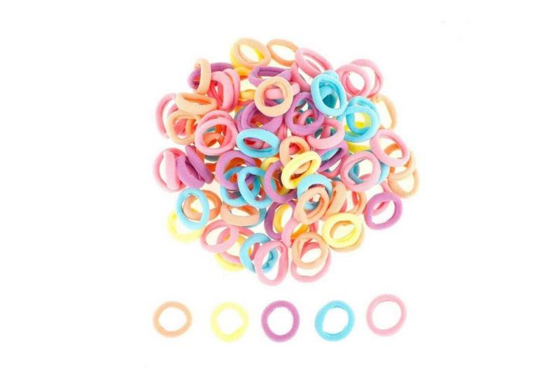 Bohoman Haargummi 100 Stück Mini Haargummi Elastisch Haarband Kinder Mädchen Baby von Bohoman