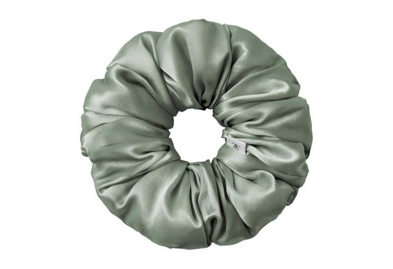 LuxusKollektion Haargummi Damen Jumbo Haargummi Maulbeerseide Schwarz XL Haarschleife von LuxusKollektion