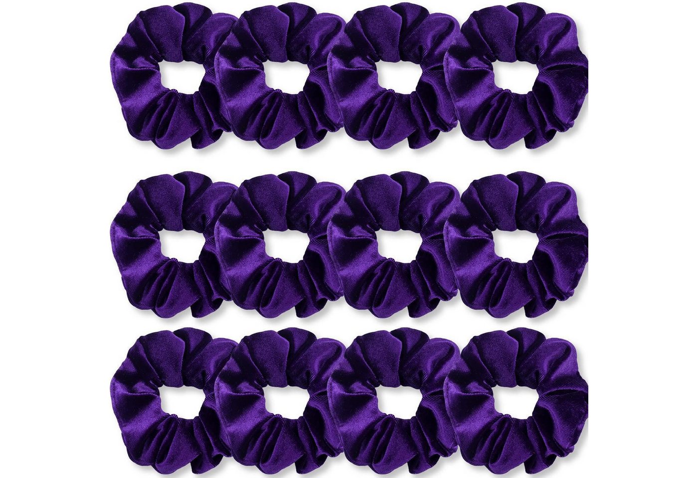 LuxusKollektion Haargummi Haargummis Samt Pferdeschwanzhalter Damen Mädchen 12 Purple LuxusKollektion Haargummi Haargummis Samt Pferdeschwanzhalter Damen Mädchen 12 Purple von LuxusKollektion