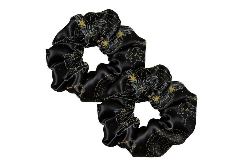 LuxusKollektion Haargummi Haarringe Seide Damen 1 stück (2er Pack) Jungfrau von LuxusKollektion