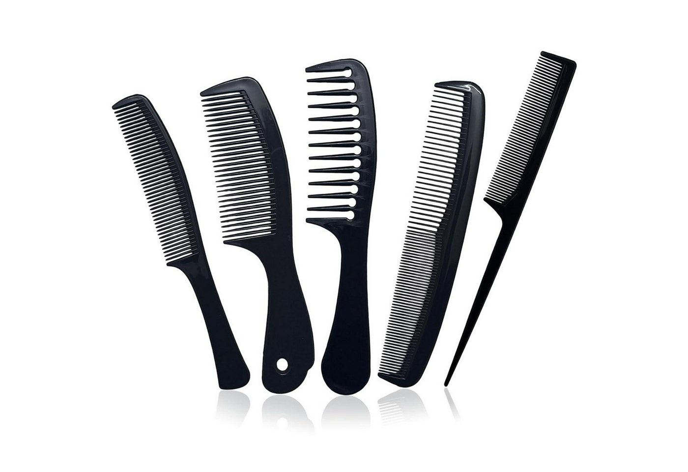 LuxusKollektion Haarkamm Haarkamm Set 5PCS Profi Friseur Präzisionskamm Barbier Styling Comb LuxusKollektion Haarkamm Haarkamm Set 5PCS Profi Friseur Präzisionskamm Barbier Styling Comb von LuxusKollektion