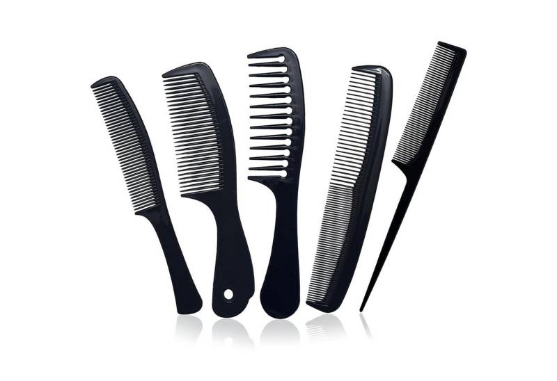 LuxusKollektion Haarkamm Haarkamm Set 5PCS Profi Friseur Präzisionskamm Barbier Styling Comb von LuxusKollektion